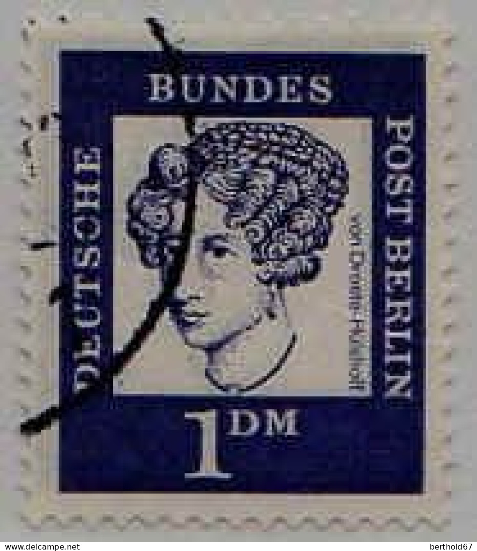 Berlin Poste Obl Yv:178/192 Allemands célèbres (cachet rond)
