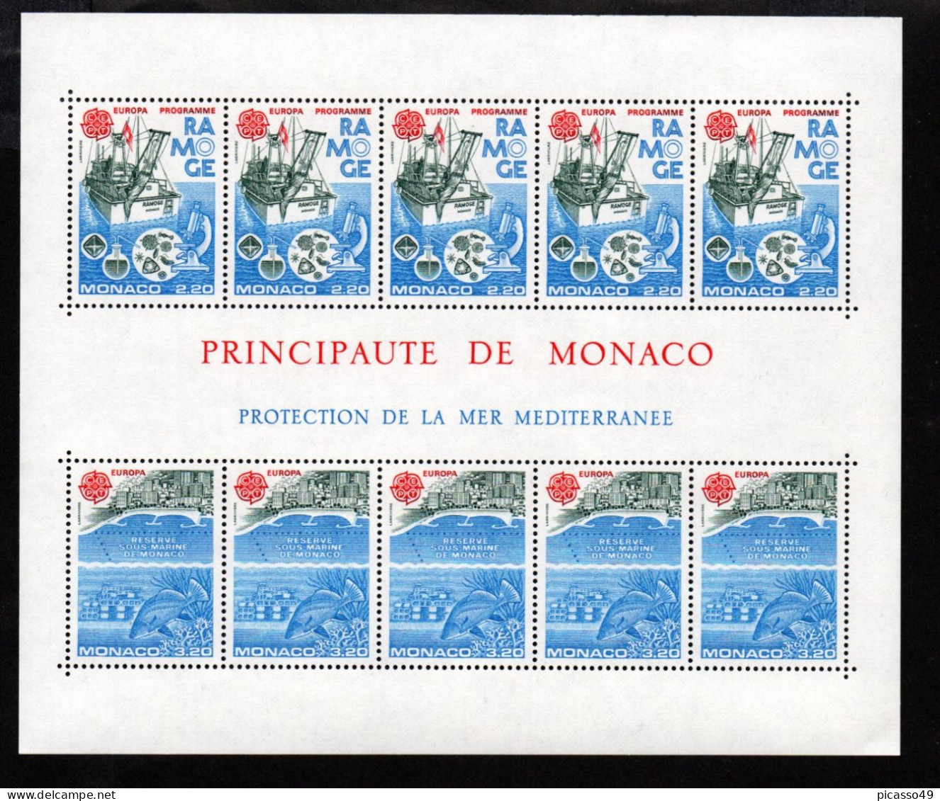 Monaco ,lot de 48 blocs ** , voir description