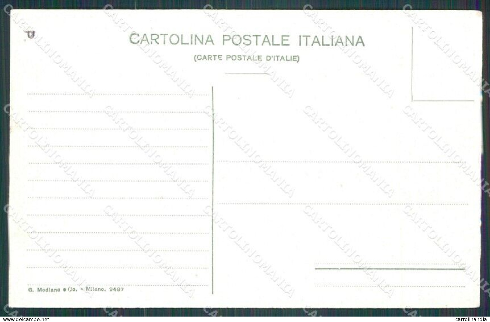 Vibo Valentia Parghelia Terremoto 1905 Cartolina KF2140 - Vibo Valentia