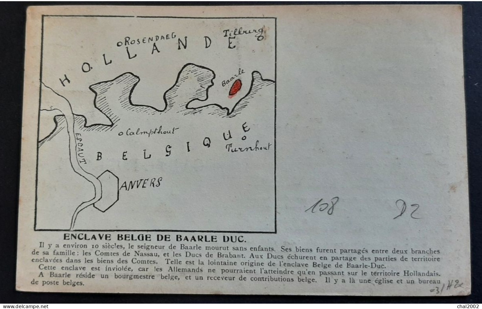 Imprimé Le Havre Spécial 4/8/1915 Pour BAARLE DUC Affranchissement Mixte Belge Et Français - 1912 Pellens