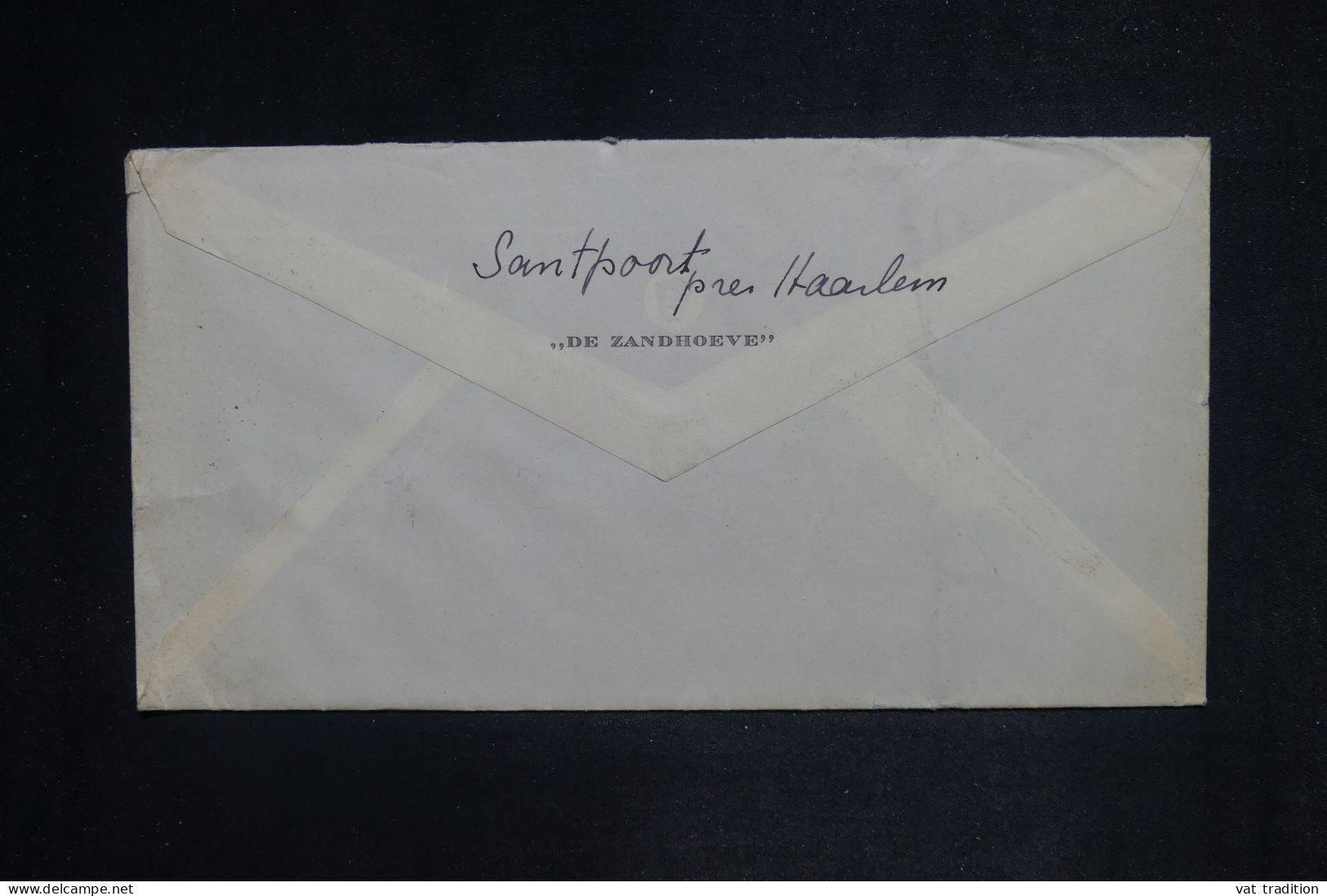 PAYS BAS - Enveloppe De Santport Pour Paris En 1941 Avec Marque De Contrôle - L 153916 - Briefe U. Dokumente