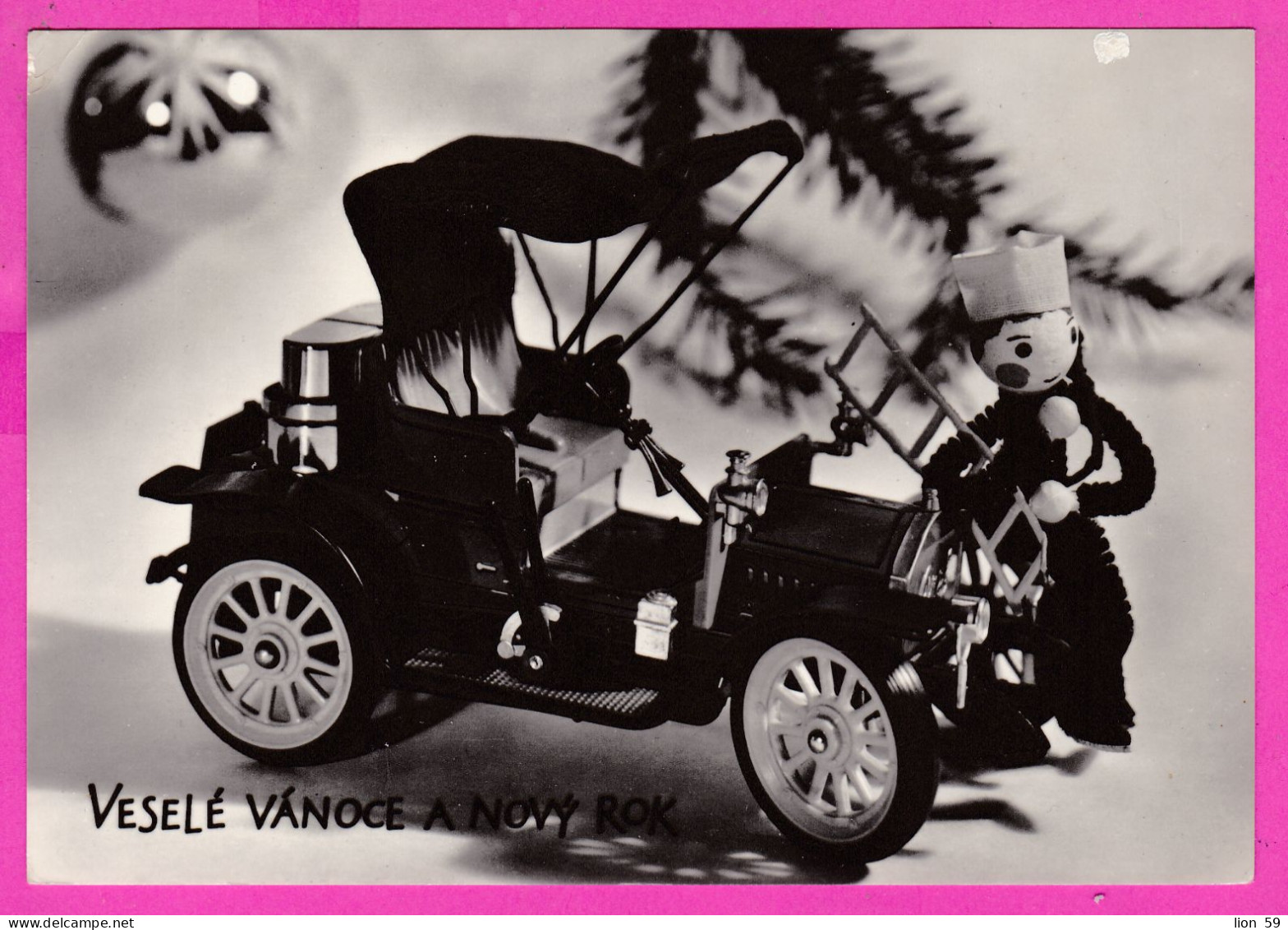 294599 / Czechoslovakia - Doll Car Chimney Sweeper PC 1970 USED 30h Thirty Years War Cannon And Baron Munchausen - Storia Postale