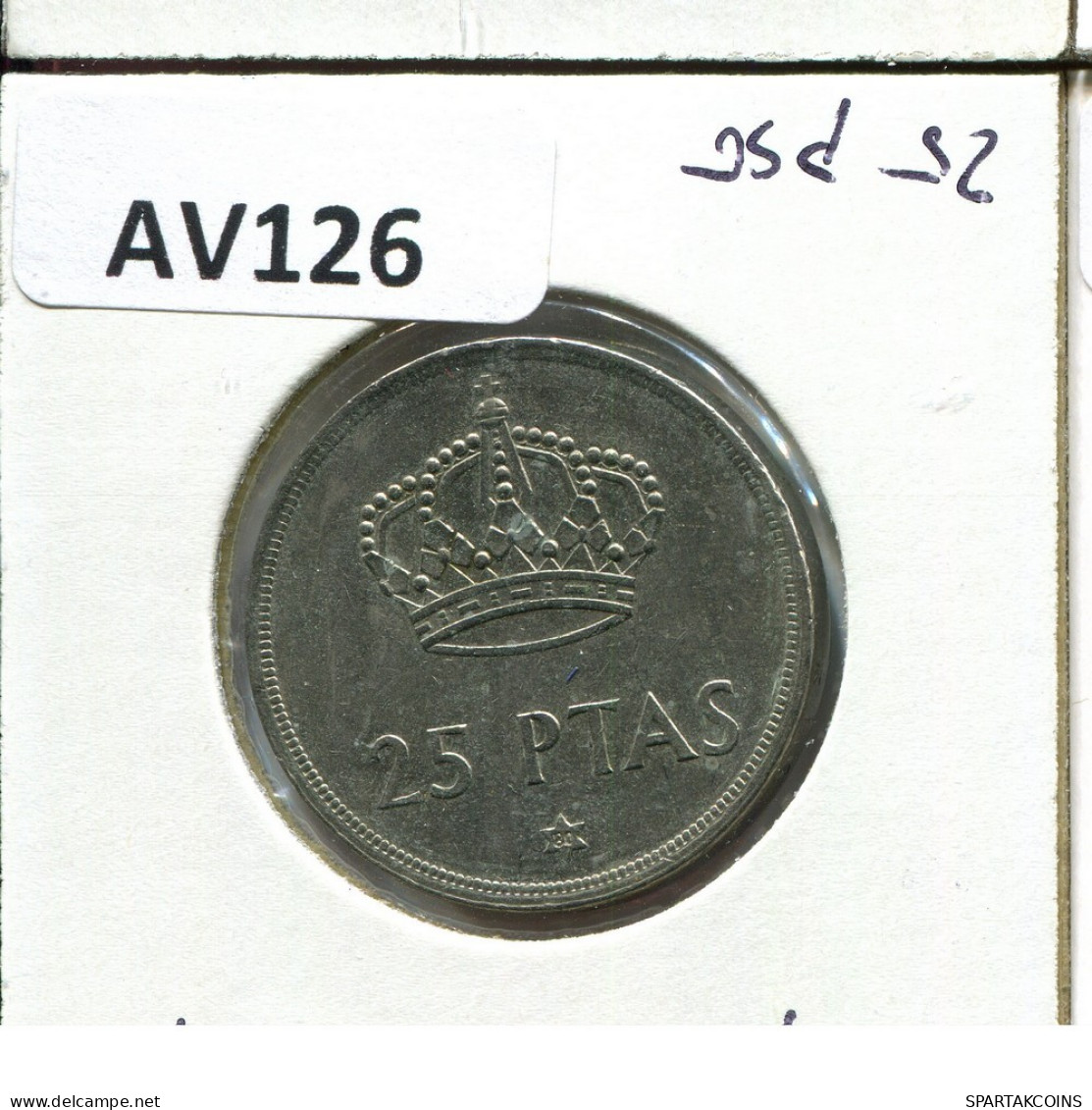 25 PESETAS 1975 ESPAGNE SPAIN Pièce #AV126.F.A - 25 Pesetas