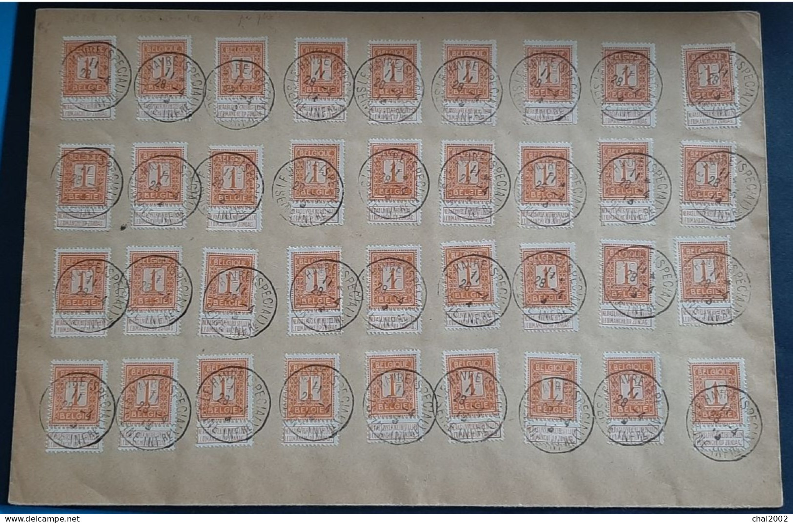 Recommandé Le Havre Spécial Le 28/4/1915           50 Timbres N°108 - 1912 Pellens