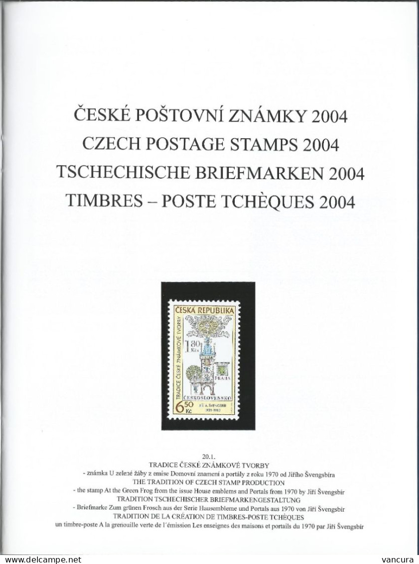 Czech Republic Year Book 2004 (with Blackprint) - Volledig Jaar