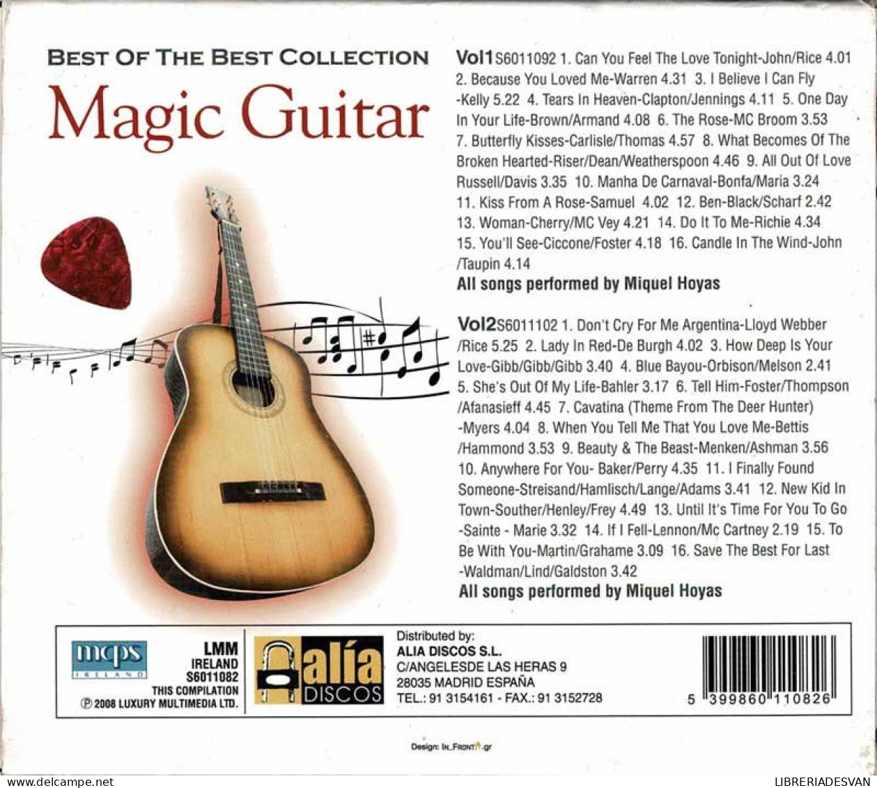 Magic Guitar. Best Of The Best Collection. 2 X CD - Andere & Zonder Classificatie