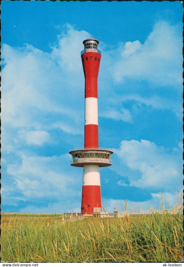 Ansichtskarte Wangerooge Neuer Leuchtturm (Lighthouse) 1969 - Wangerooge