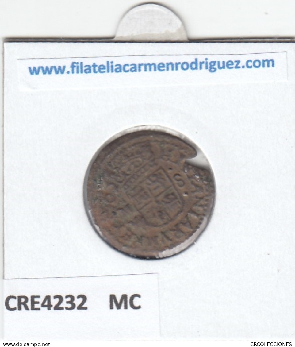 CRE4232 MONEDA ESPAÑA 8 MARAVEDIS FELIPE IV MADRID MC - Andere & Zonder Classificatie