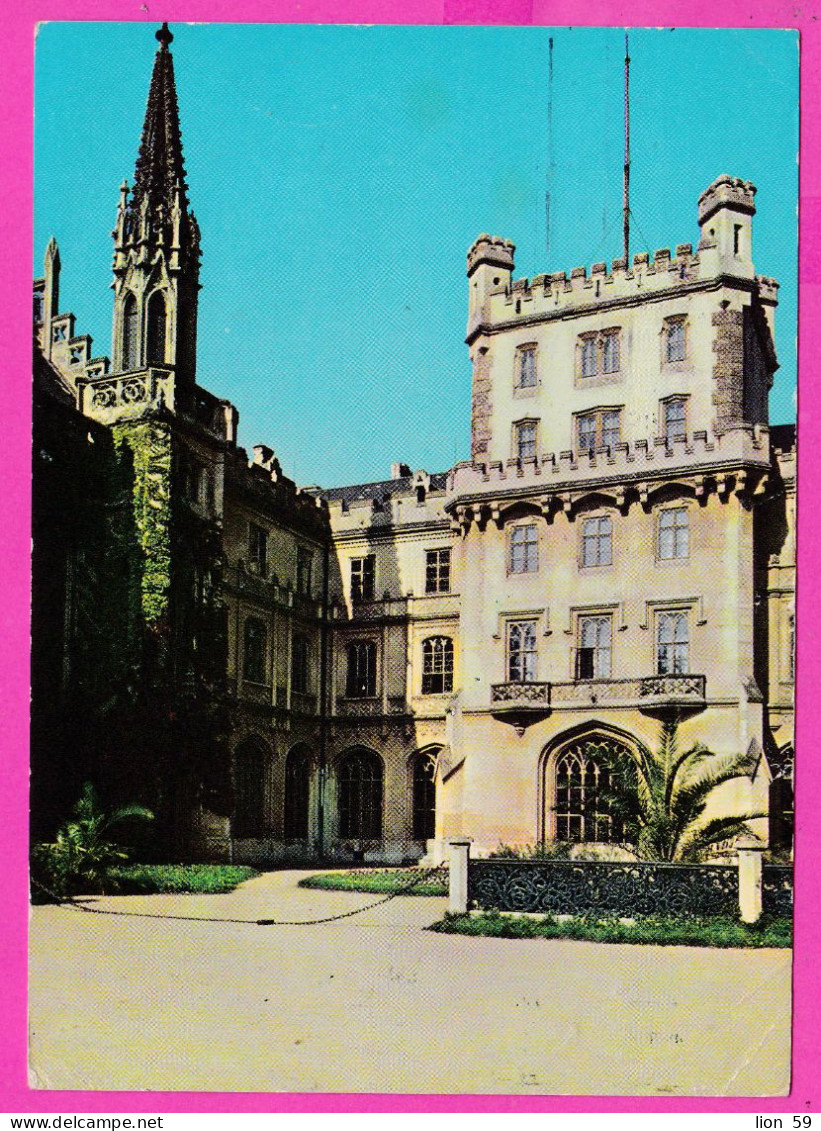 294639 / Czechoslovakia - Lednice - Castle Zamek Schloss PC 1967  USED 30h Czech Towns - Košice Kosice - Storia Postale