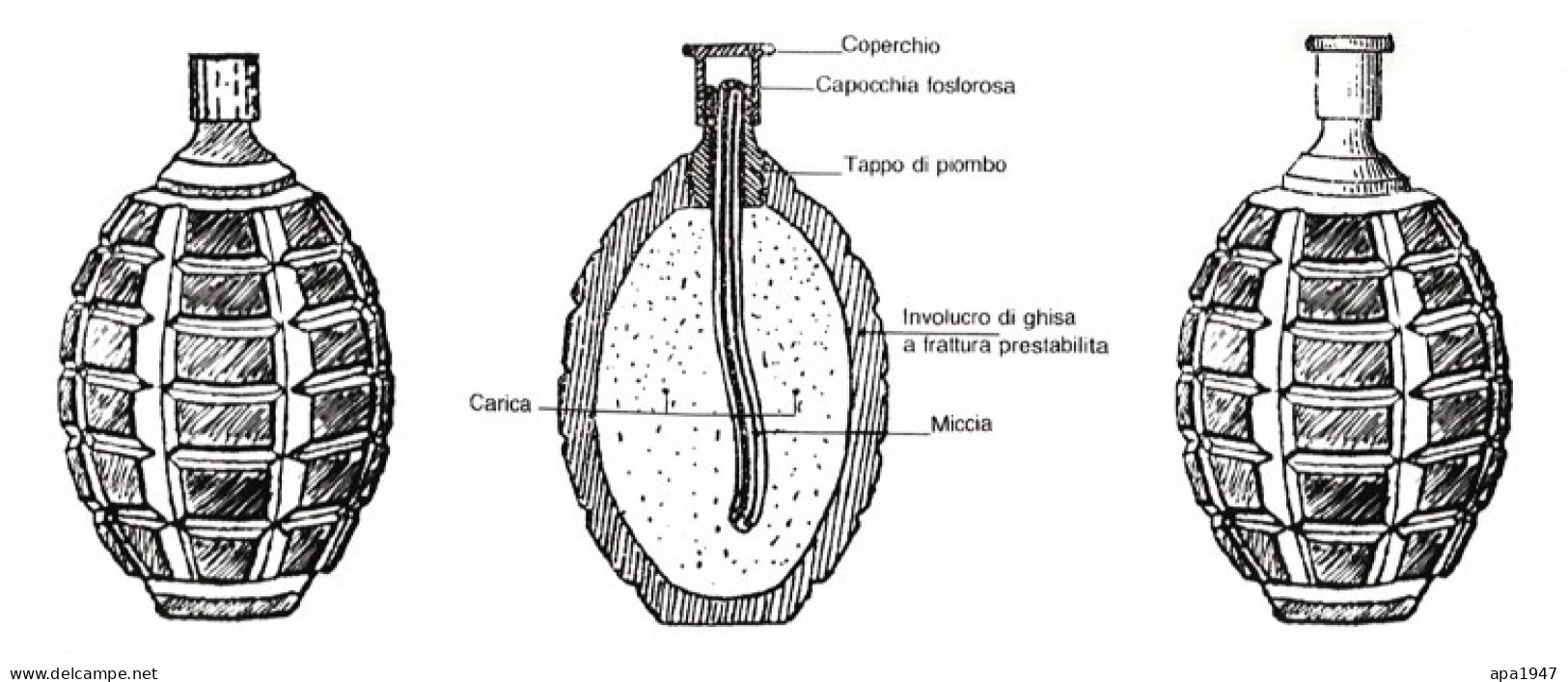 GRENADE S.I.P.E. ITALIE WWI