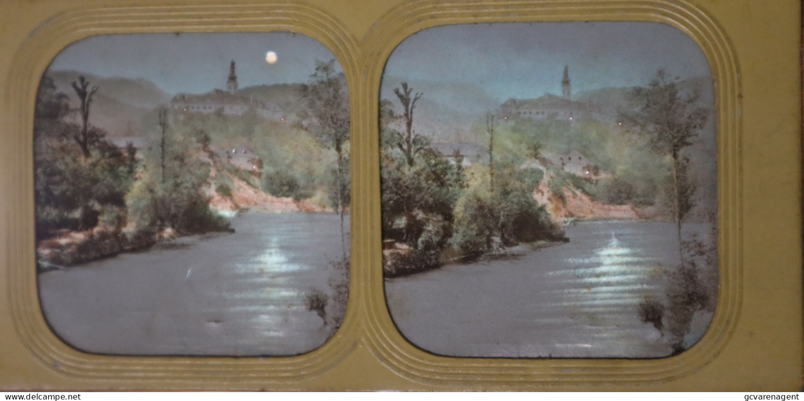 STEREOCARD COULEUR    = ALLEMAGNE GILOGNITZ         ZIE SCANS - Stereoskope - Stereobetrachter