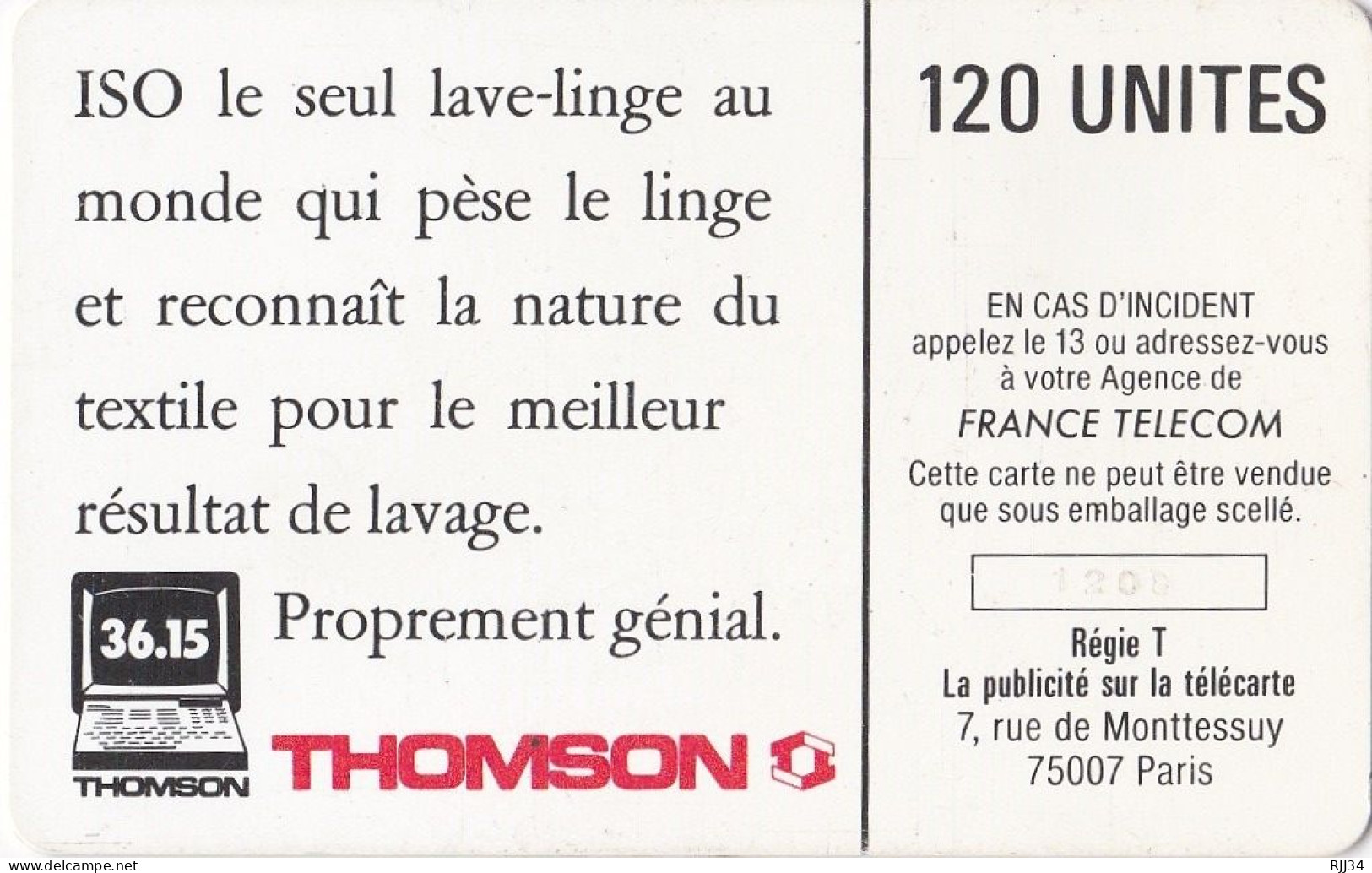 F47B  ISO THOMSON - 1988