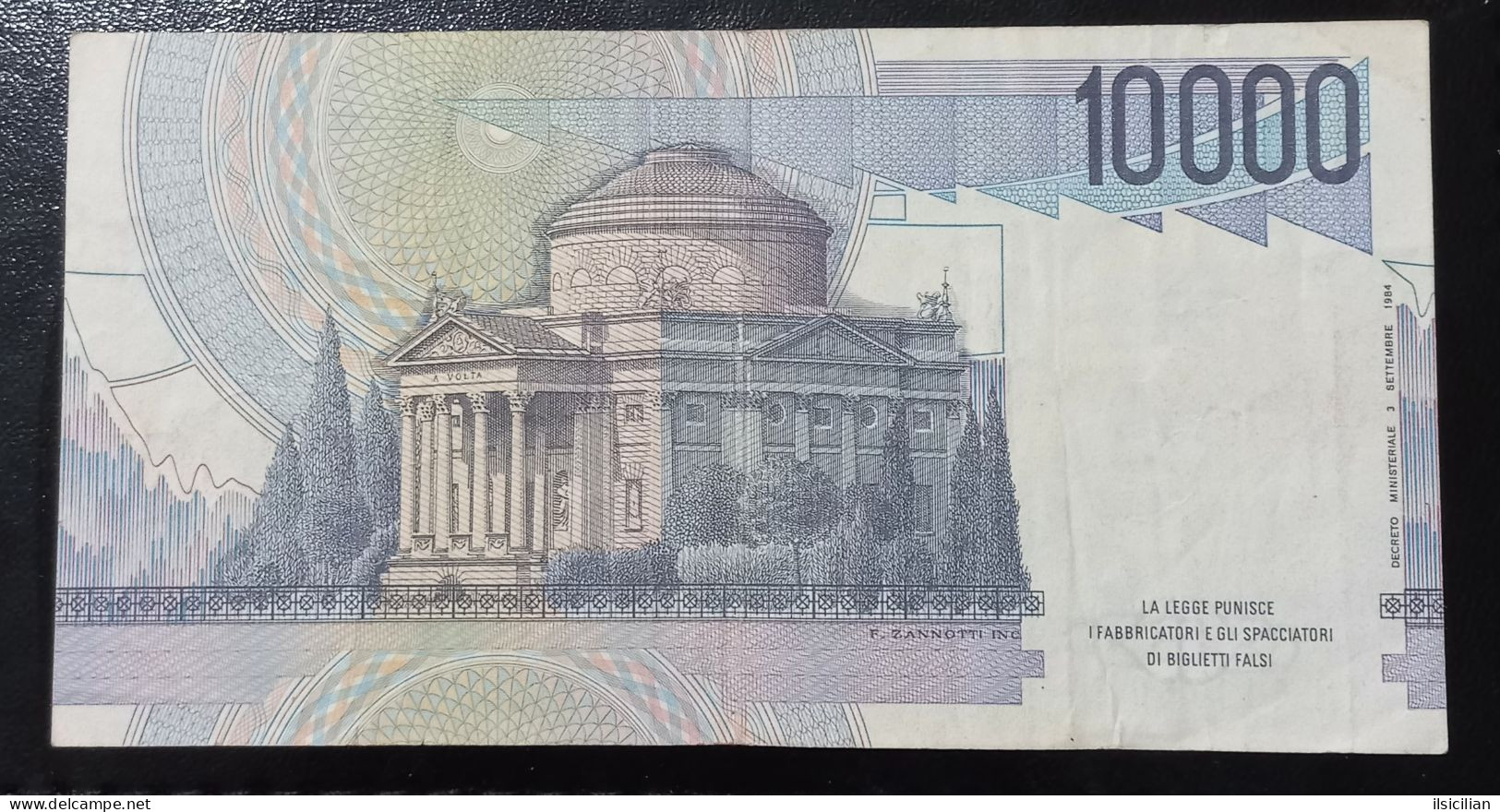 10000 Lire 1984 Italie - 100000 Lire