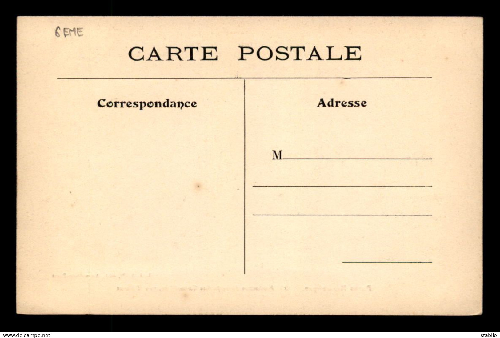 75 - PARIS 6EME - ANCIENNE ABBAYE DES CARMELITES, RUE D'ASSAS - PARIS HISTORIQUE N°85 - District 06