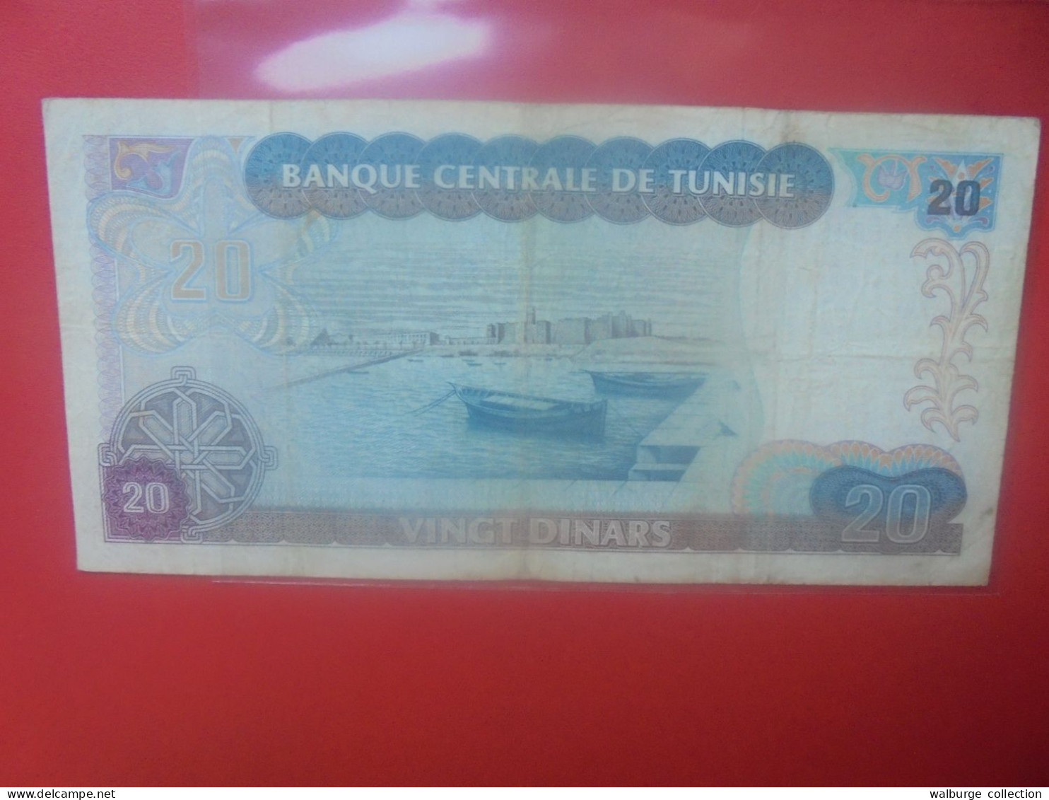 TUNISIE 20 DINARS 1980 Circuler (B.34) - Tunisia