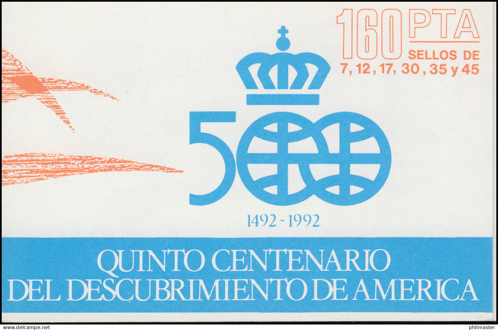 Spanien Markenheftchen 2 Entdeckung Von Amerika, 1986 ** Postfrisch / MNH - Otros & Sin Clasificación