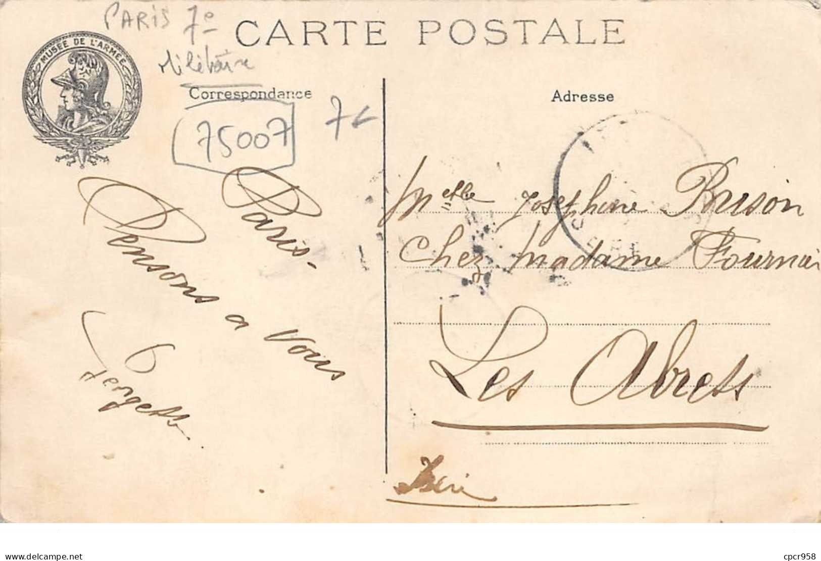 75007 - N°150771 - Paris 7e - Une Revue à L'hôtel Des Invalides - Militaire - 1912 - Arrondissement: 07