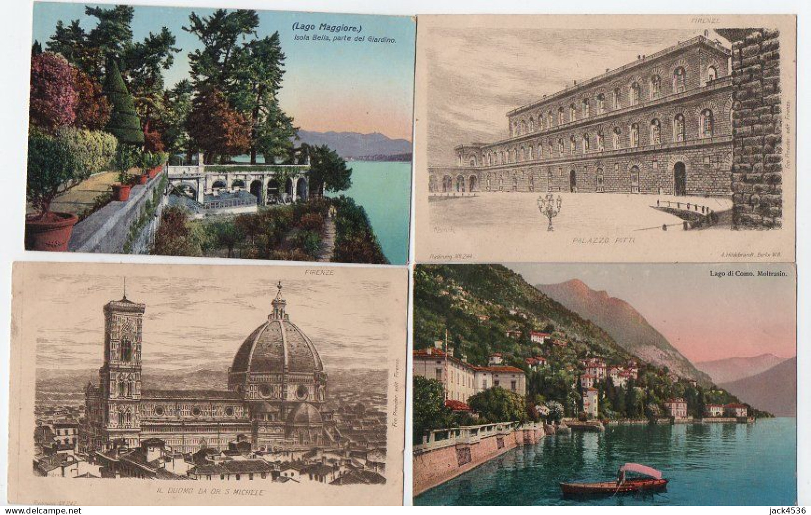 Lot De 20 Cartes Postales Anciennes - Non Circulé - ITALIE - - 5 - 99 Karten