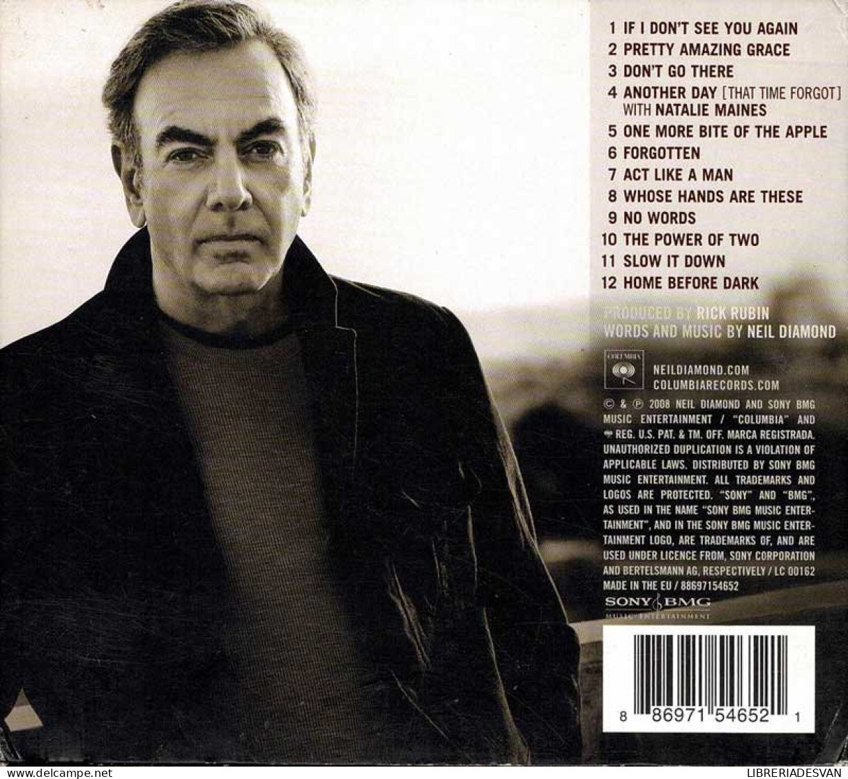 Neil Diamond - Home Before Dark. CD - Rock