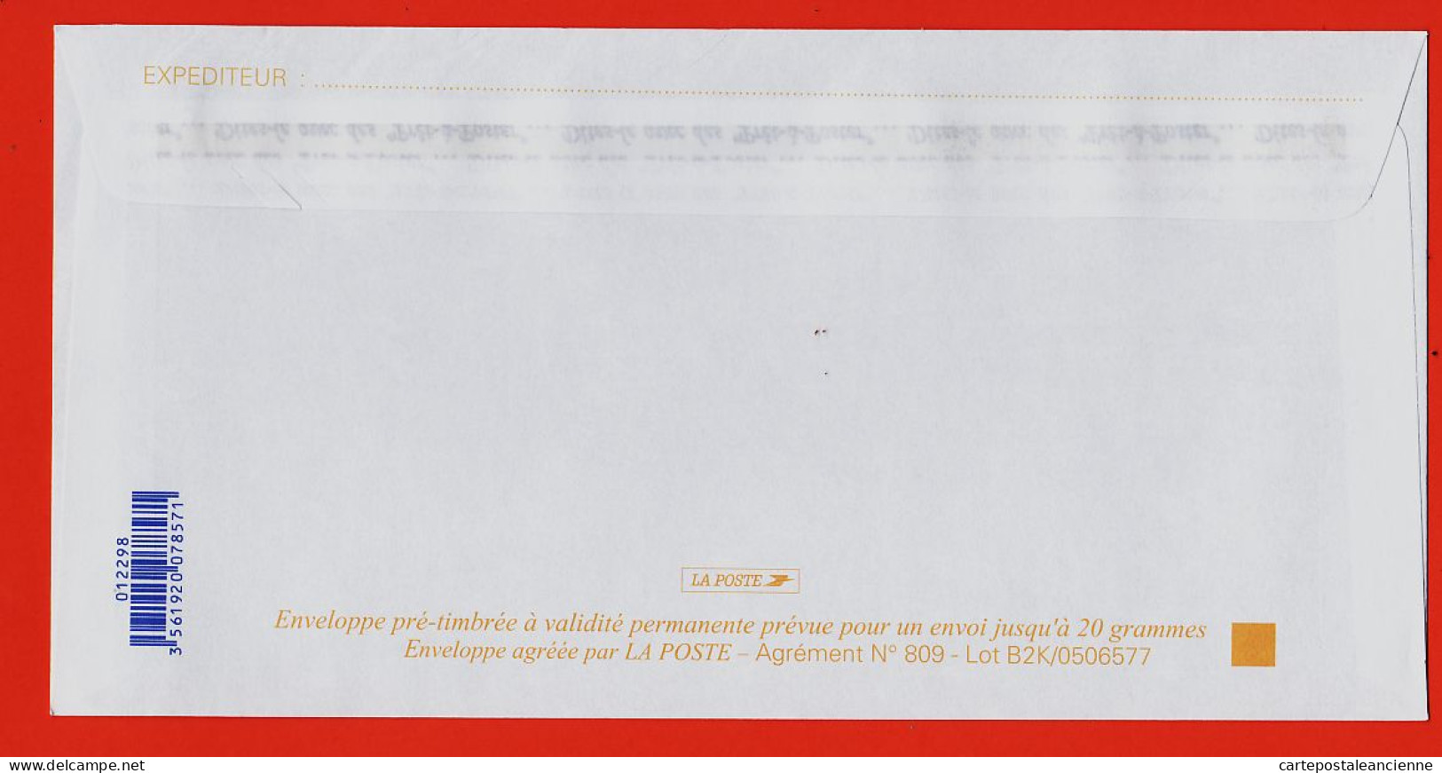 17517 / (•◡•) ◉ TARN - RUGBY C.O CASTRES - CENTENAIRE CASTRES OLYMPIQUE 1906-2006 - P.A.P. PAP Prêt à Poster NEUF - PAP: Aufdrucke/Blaues Logo