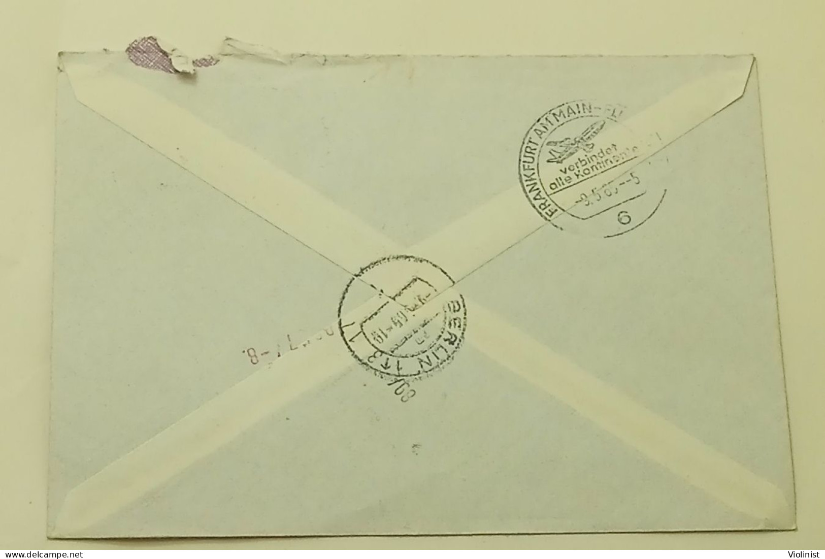 Deutsche Bundes Post-Expres-Augsburger Stenografenverein-postmark AUGSBURG 1965. - Sobres Privados - Usados