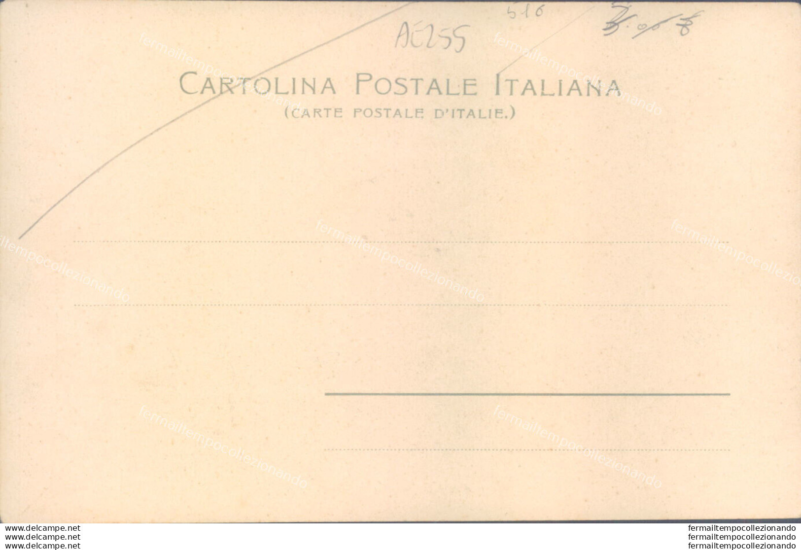 Ae255 Cartolina Sassari Costume Di Sennori Inizio 900 - Sassari