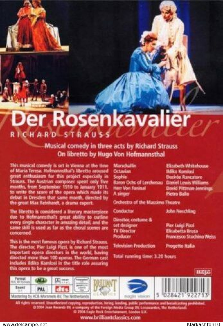 Richard Strauss - Der Rosenkavalier - Sonstige & Ohne Zuordnung