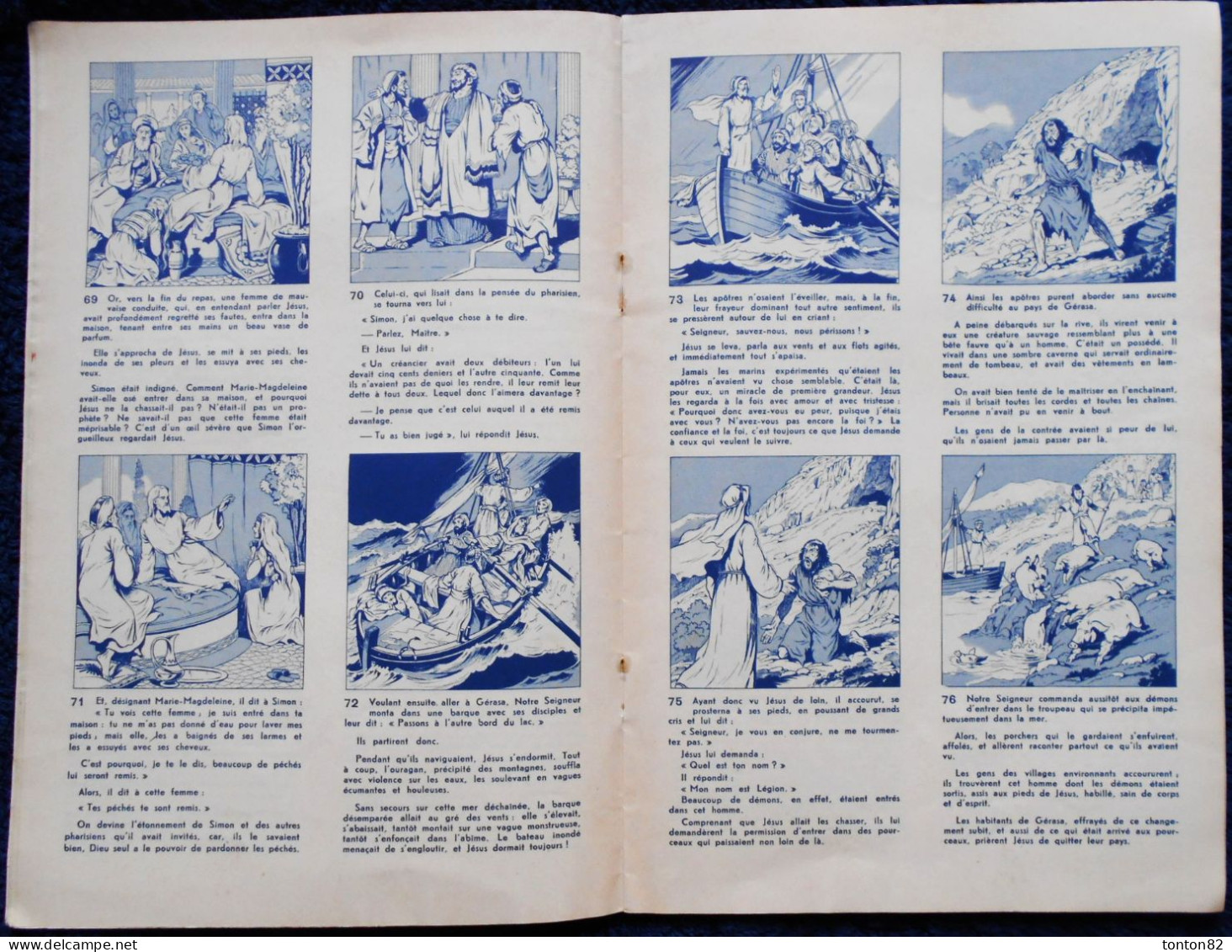 Abbé G. Courtois - La plus belle Histoire - Éditions Fleurus - ( 1972 ) .