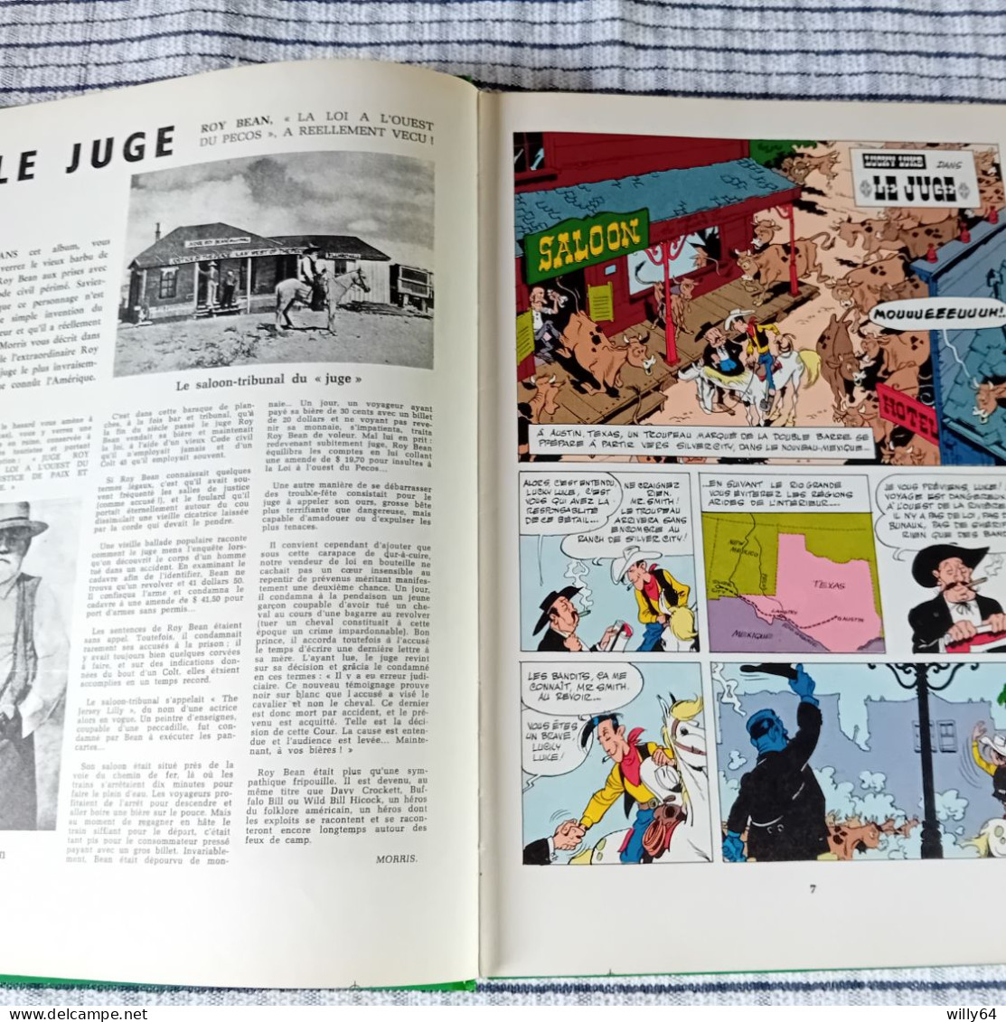 Lucky Luke Album Spécial  T5  DUPUIS 1970  BE - Lucky Luke