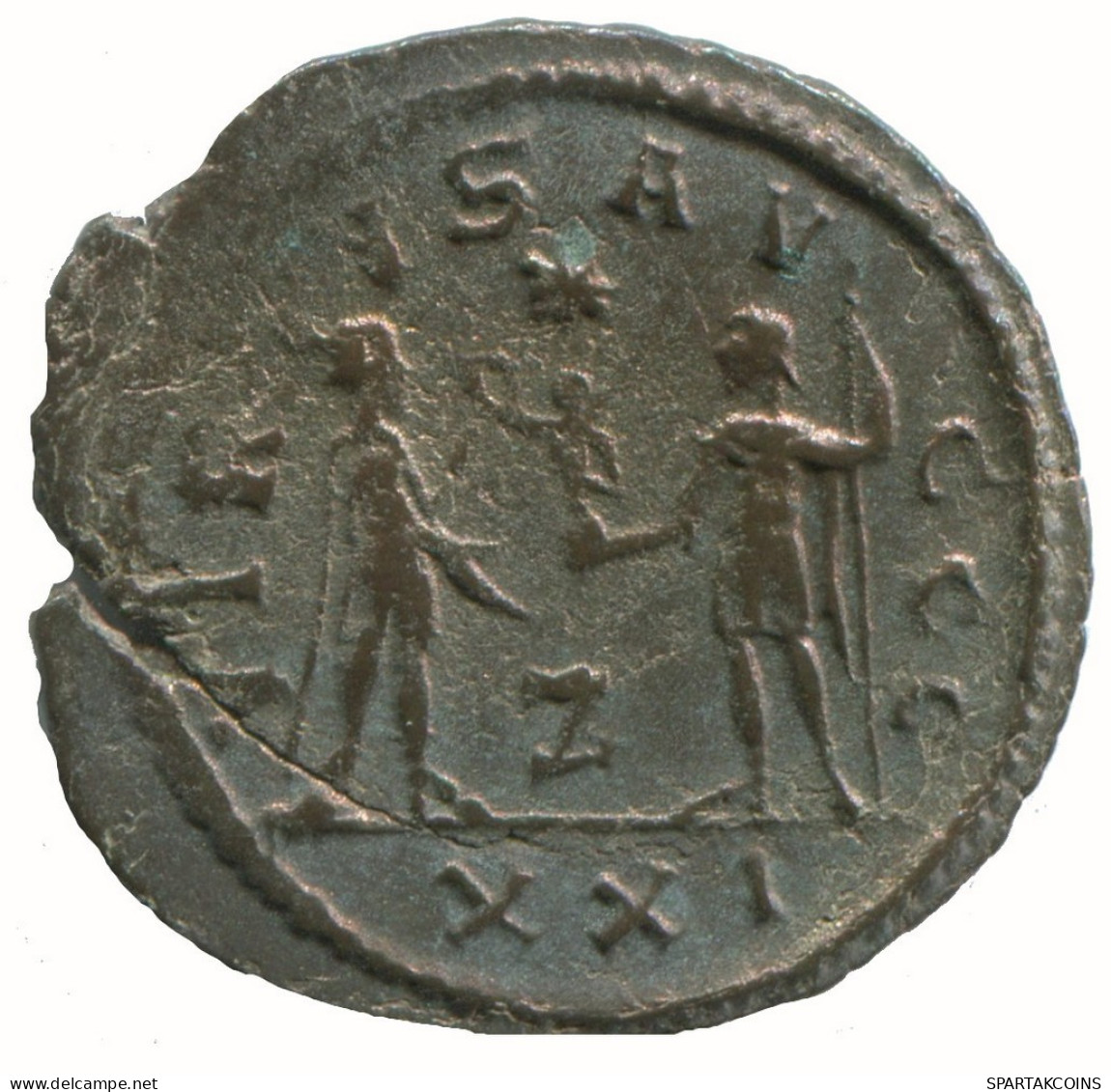 CARINUS ANTONINIANUS Antiochia *z/xxi AD208 Virtus AVGG 3.1g/22mm #NNN1753.18.D.A - La Tetrarchía Y Constantino I El Magno (284 / 307)