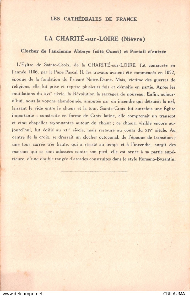 58-LA CHARITE SUR LOIRE-N°LP2956-A/0323 - La Charité Sur Loire