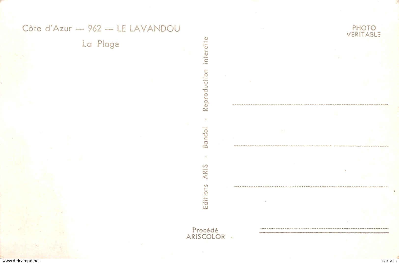 83-LE LAVANDOU-N°3892-G/0181 - Le Lavandou