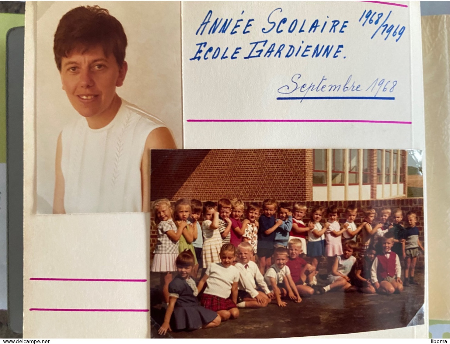 Tilly Ecole Communale Album Photos Années scolaires 1968 - 1969 - 1970 ----1974