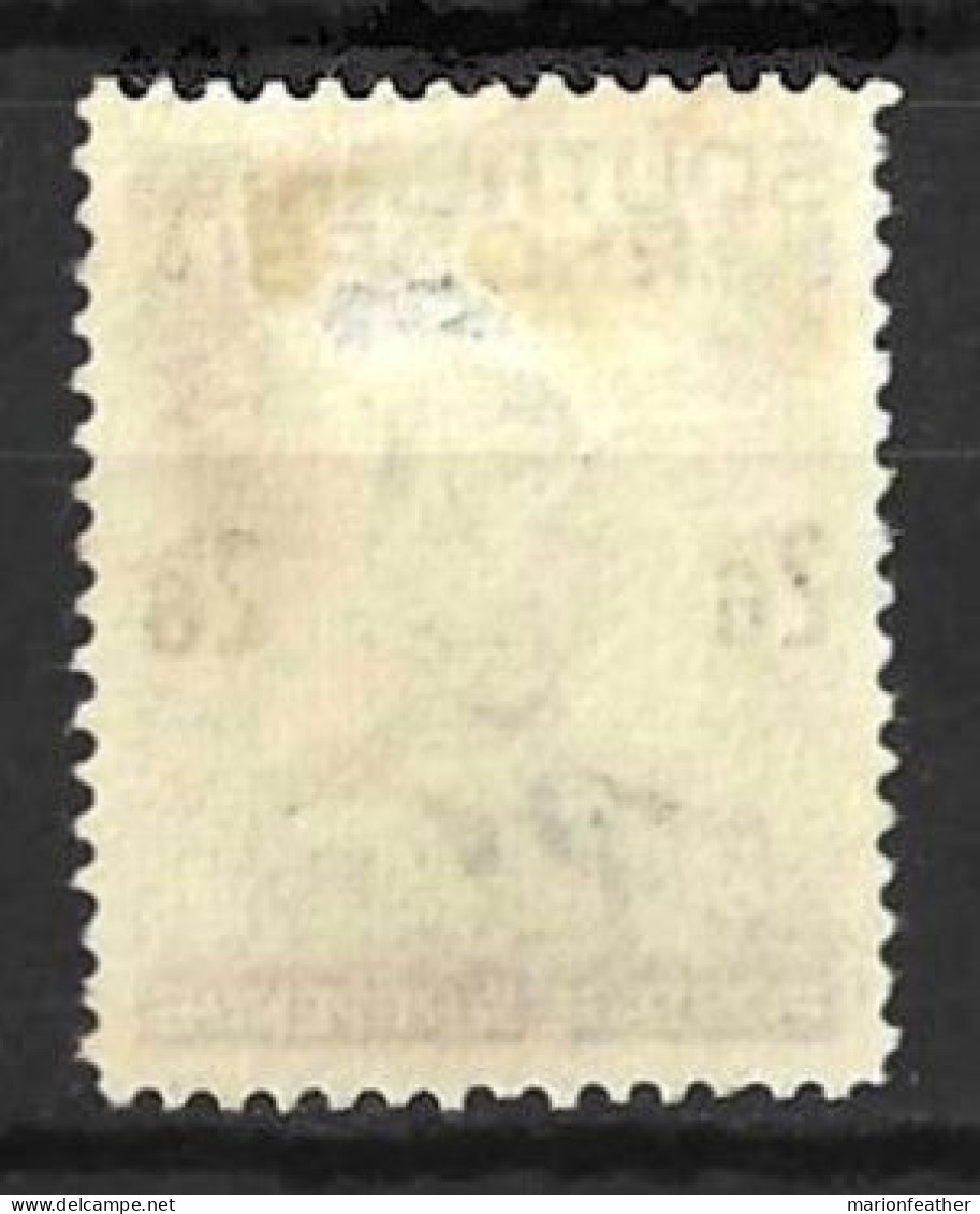 SOUTHERN RHODESIA....KING GEORGE  VI...(1936-52.).....2/6......SG51......SMALL THIN.?   ...USED... - Rhodésie Du Sud (...-1964)