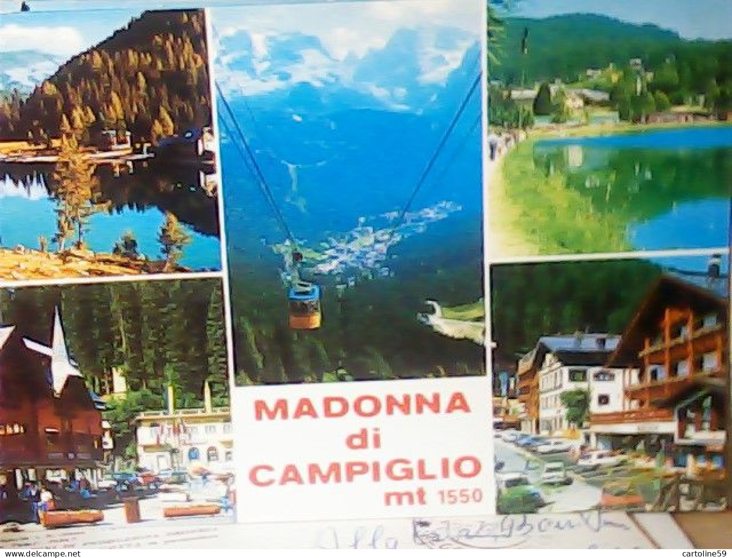 12 CARD MADONNA CAMPIGLIO E S ROMEDIO ORSO BEAR ORSI FUNIVIE SEGGIOVIE VARIE PISTE SCI VBN1959< JW6834