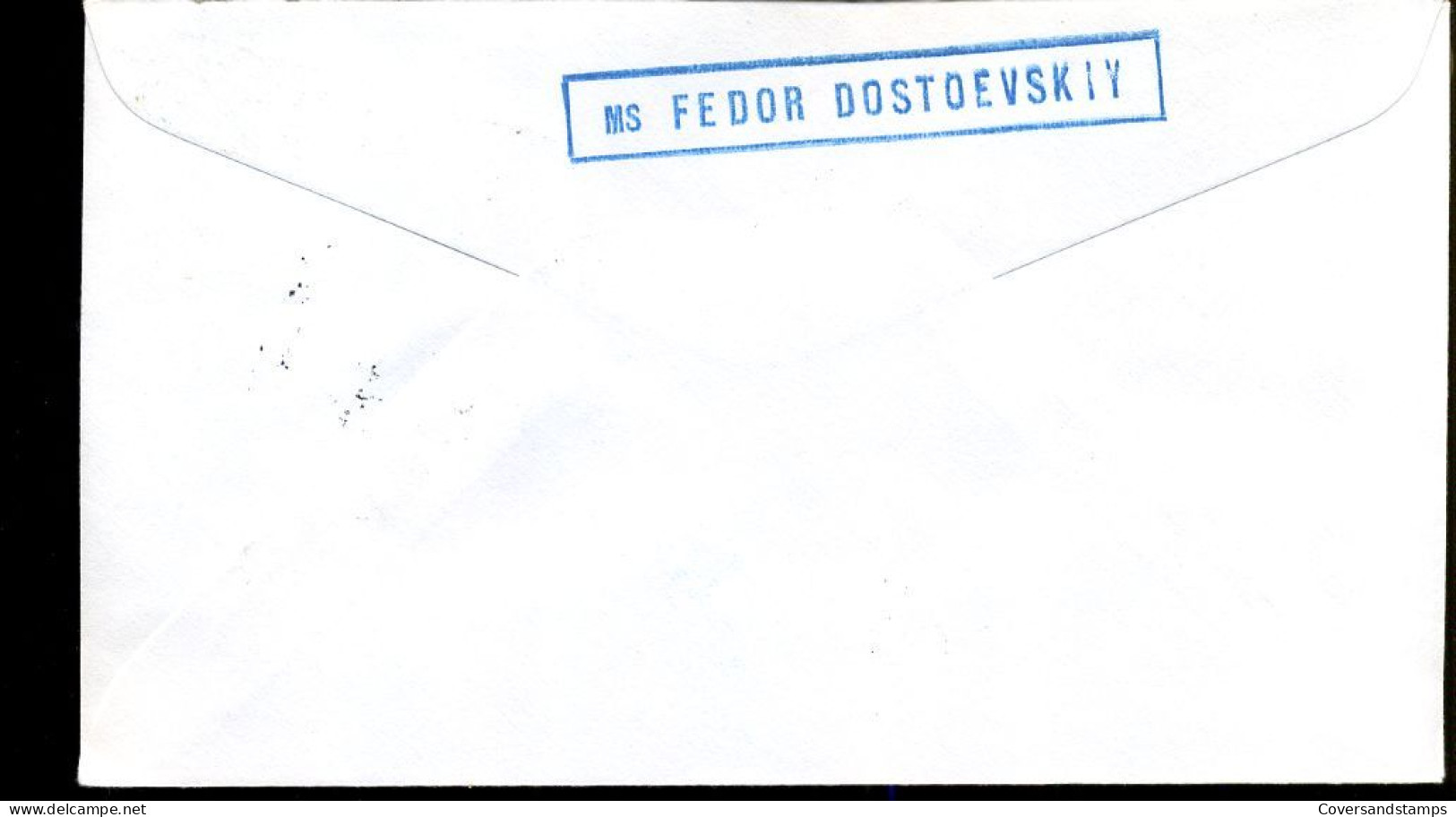 USSR - Cover To Mömlingen, Germany - "MS Fedor Dostoevskiy" - Lettres & Documents