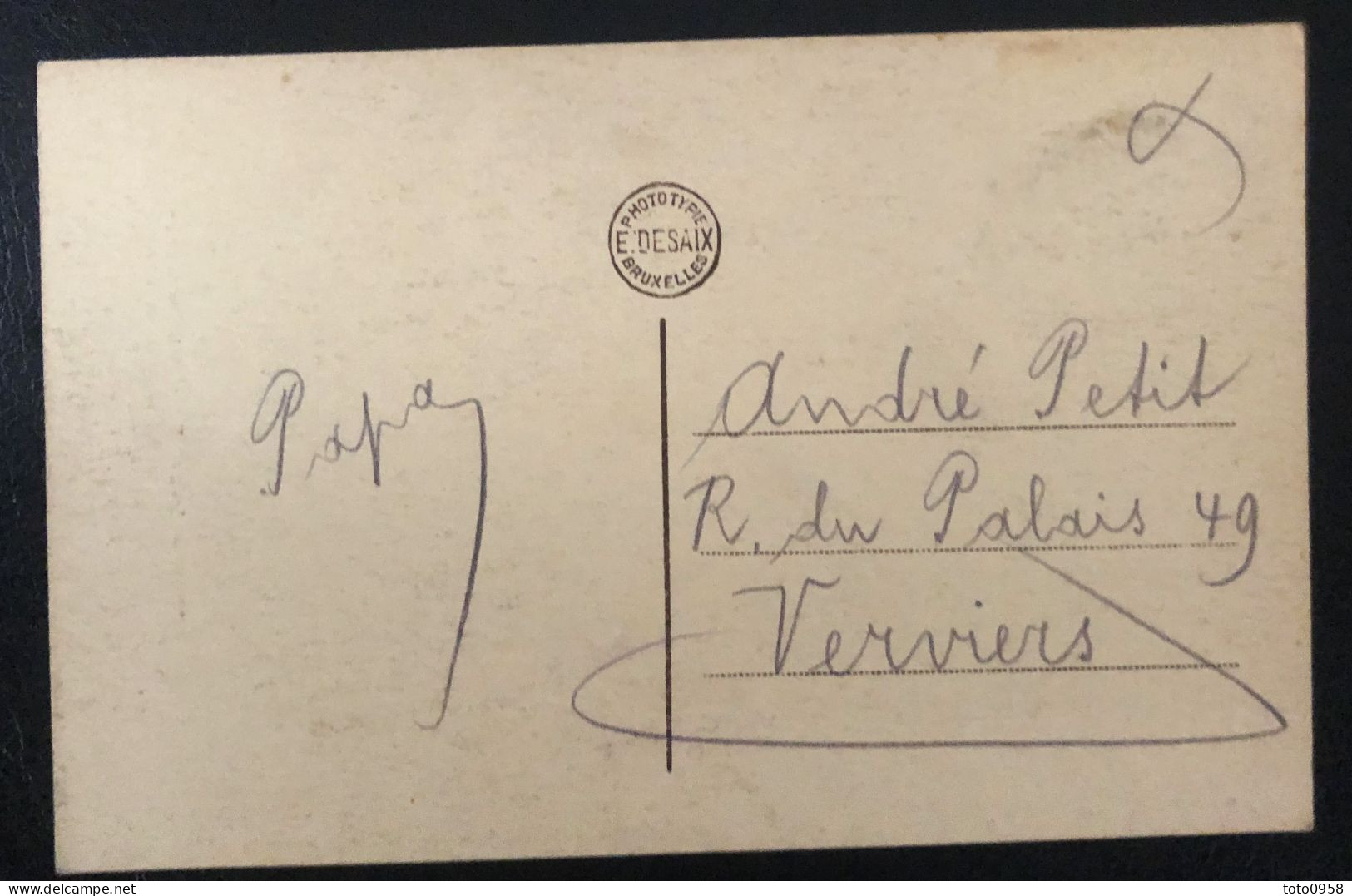 Belgique 1920 - Rare 394 Sur CP De Mons Vers Verviers TB (46) - Cartas & Documentos