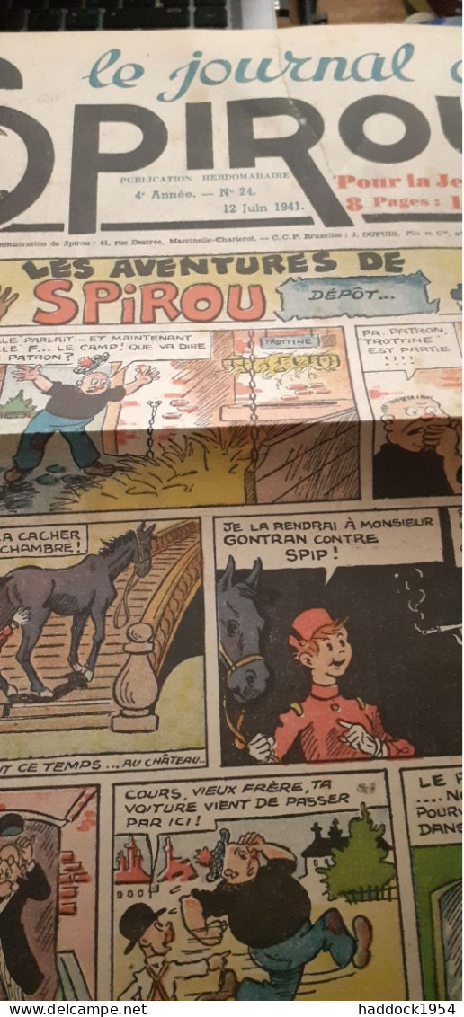 Intégrale SPIROU 1938-1943 ROB-VEL Dupuis Collection Patrimoine 2013 - Spirou Et Fantasio