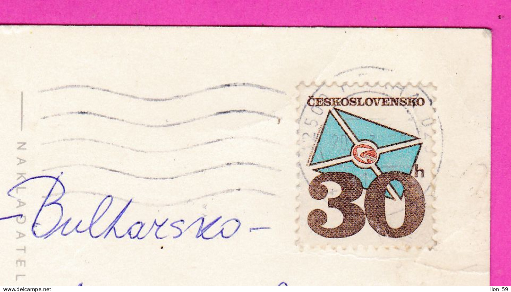 294705 / Czechoslovakia - Praha Church Of Our Lady Before Týn Monument PC 1974 USED 30h Postal Services Letter Bird - Brieven En Documenten