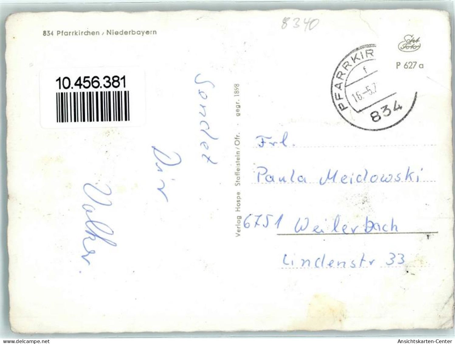 10456381 - Pfarrkirchen , Niederbay - Pfarrkirchen