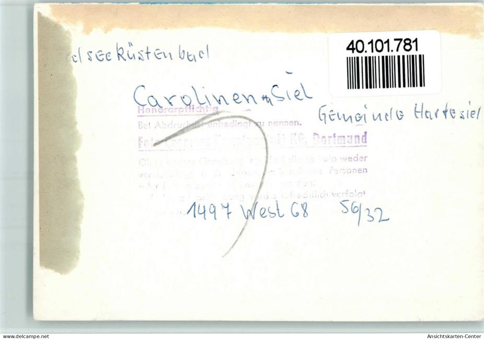 40101781 - Carolinensiel , Ostfriesl - Wittmund