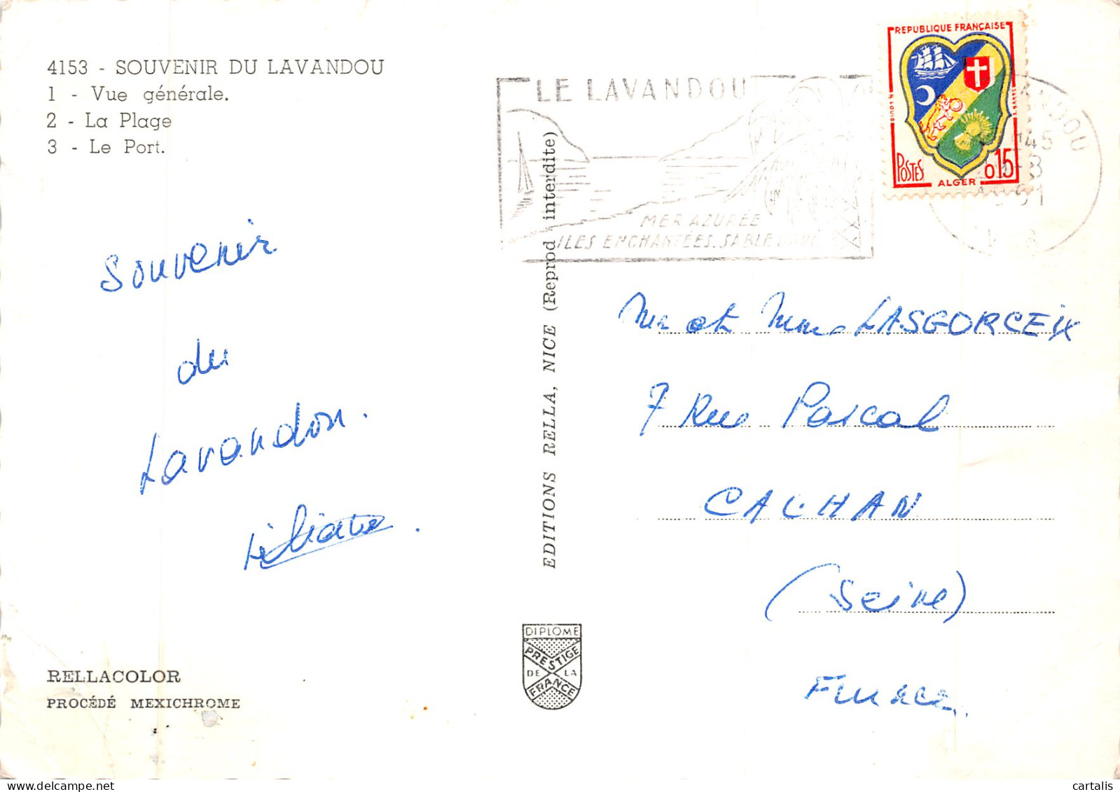 83-LE LAVANDOU-N°C4041-A/0395 - Le Lavandou