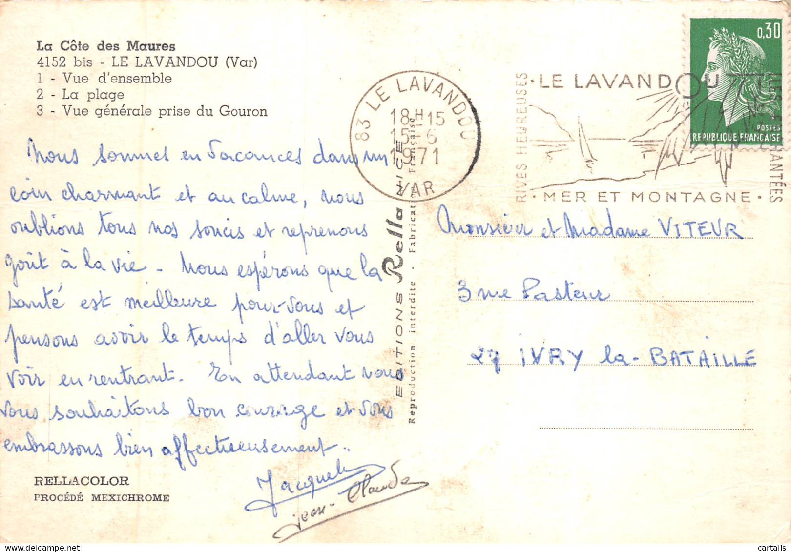 83-LE LAVANDOU-N°C4043-B/0147 - Le Lavandou