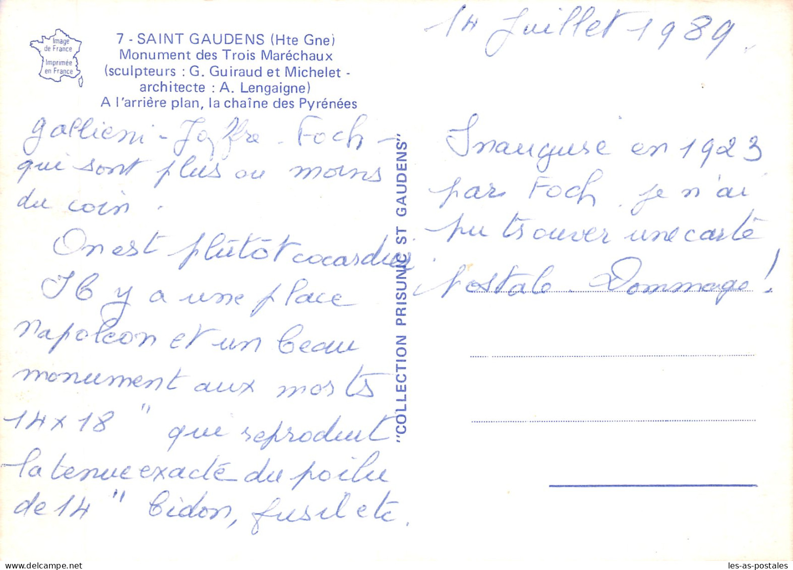 31 SAINT GAUDENS - Saint Gaudens