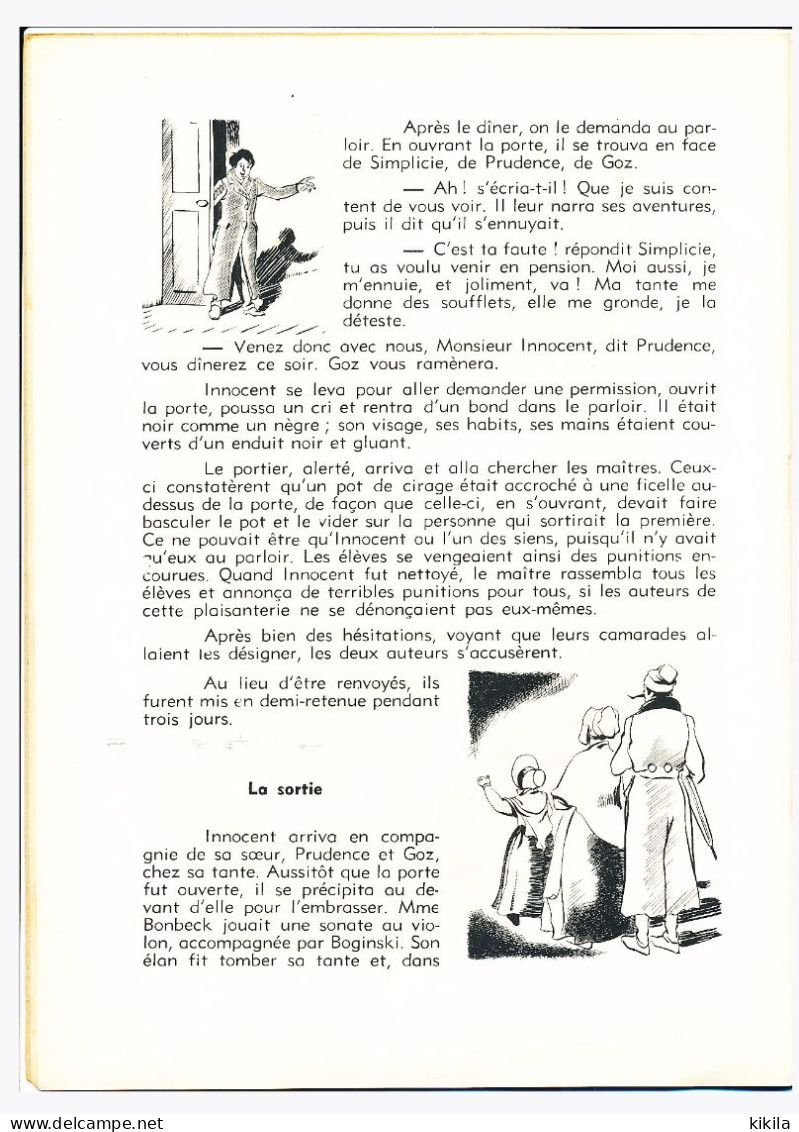 LES DEUX NIGAUDS D'après La Comtesse De Ségur  Images De Pierre Leroy  Editions Bias Paris  N° 761  1948 - Autres & Non Classés