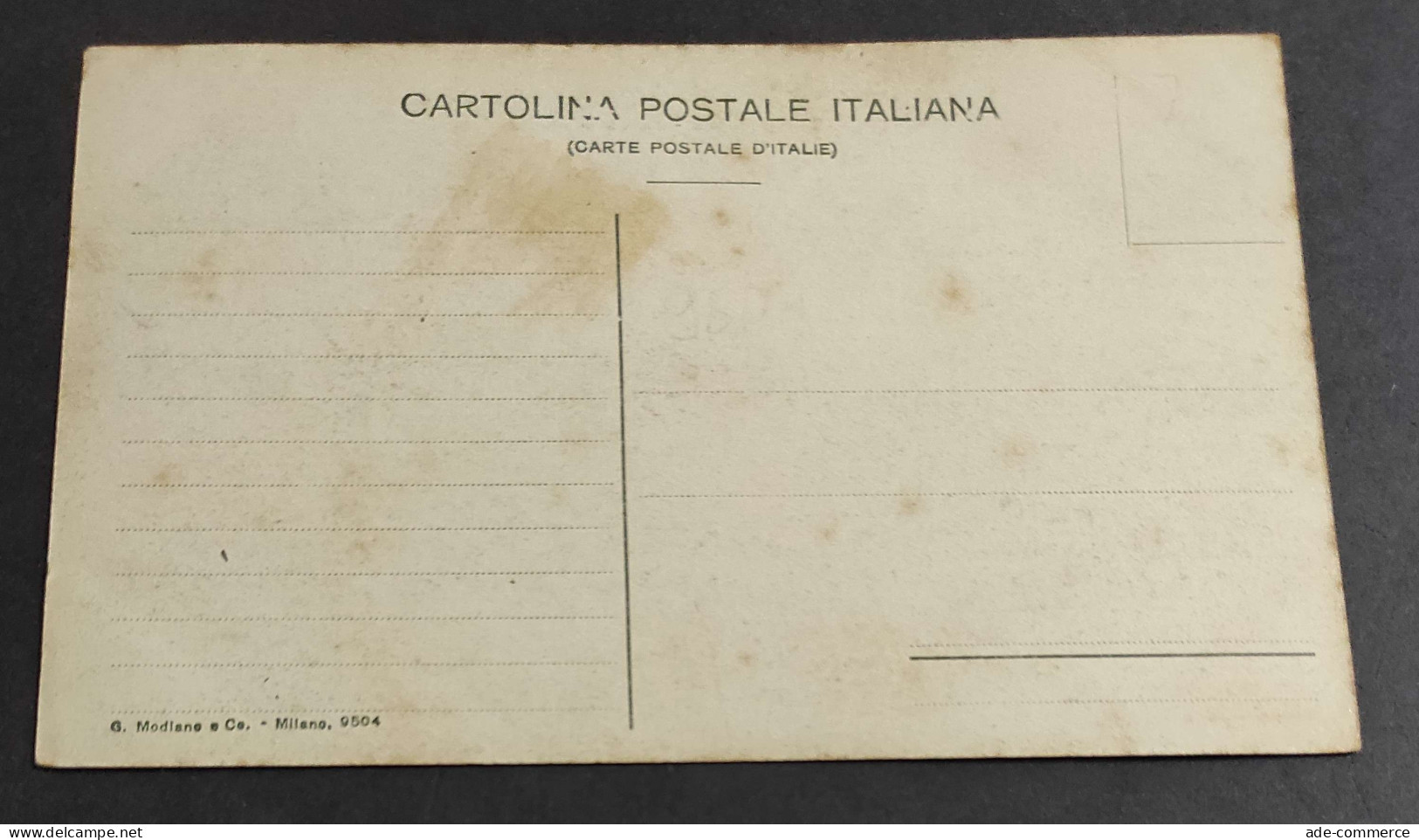 Cartolina Terremoto Nelle Calabrie - Parghelia - La Via Principale - Settembre 1905                                      - Vibo Valentia
