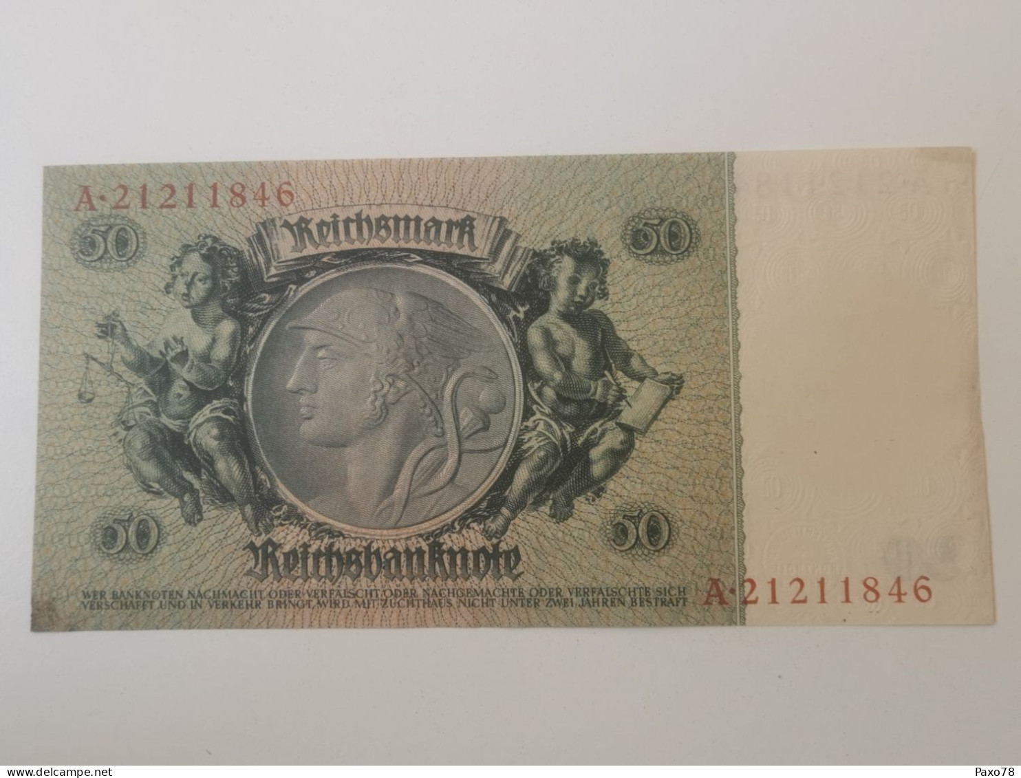 Allemagne, 50 Reichsmark 1933 - 50 Reichsmark