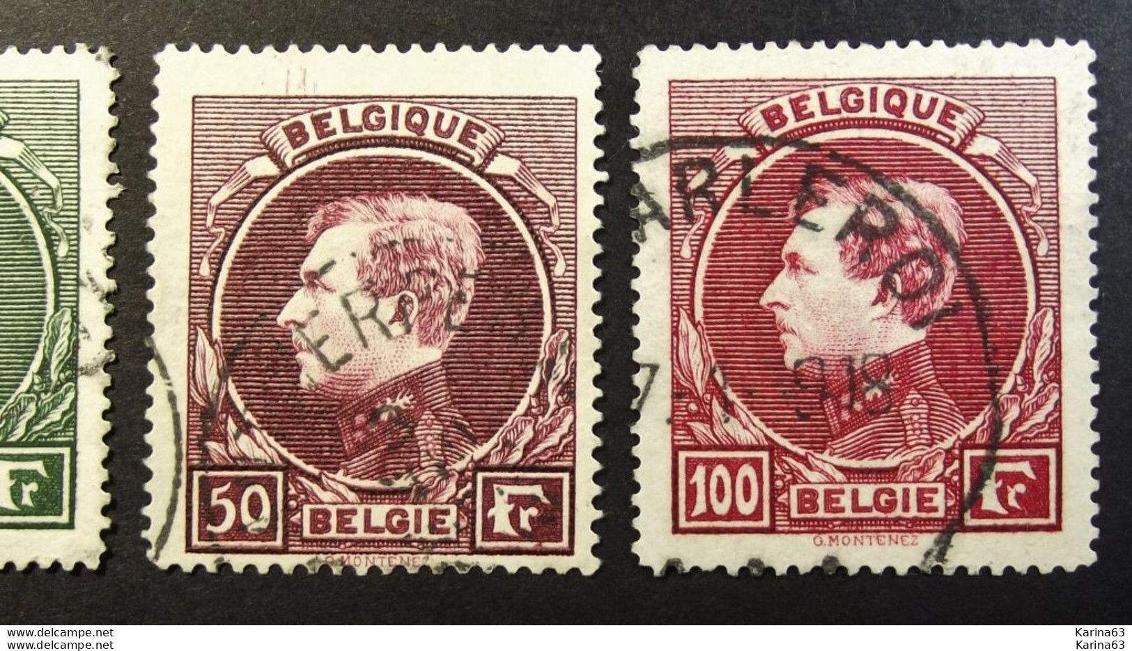 Belgie Belgique - 1929 - OPB/COB  N° 289 / 292  - 4 Mooie Exempl. - Obl - Montenez (groot - Grand ) - 1929 - 1929-1941 Big Montenez