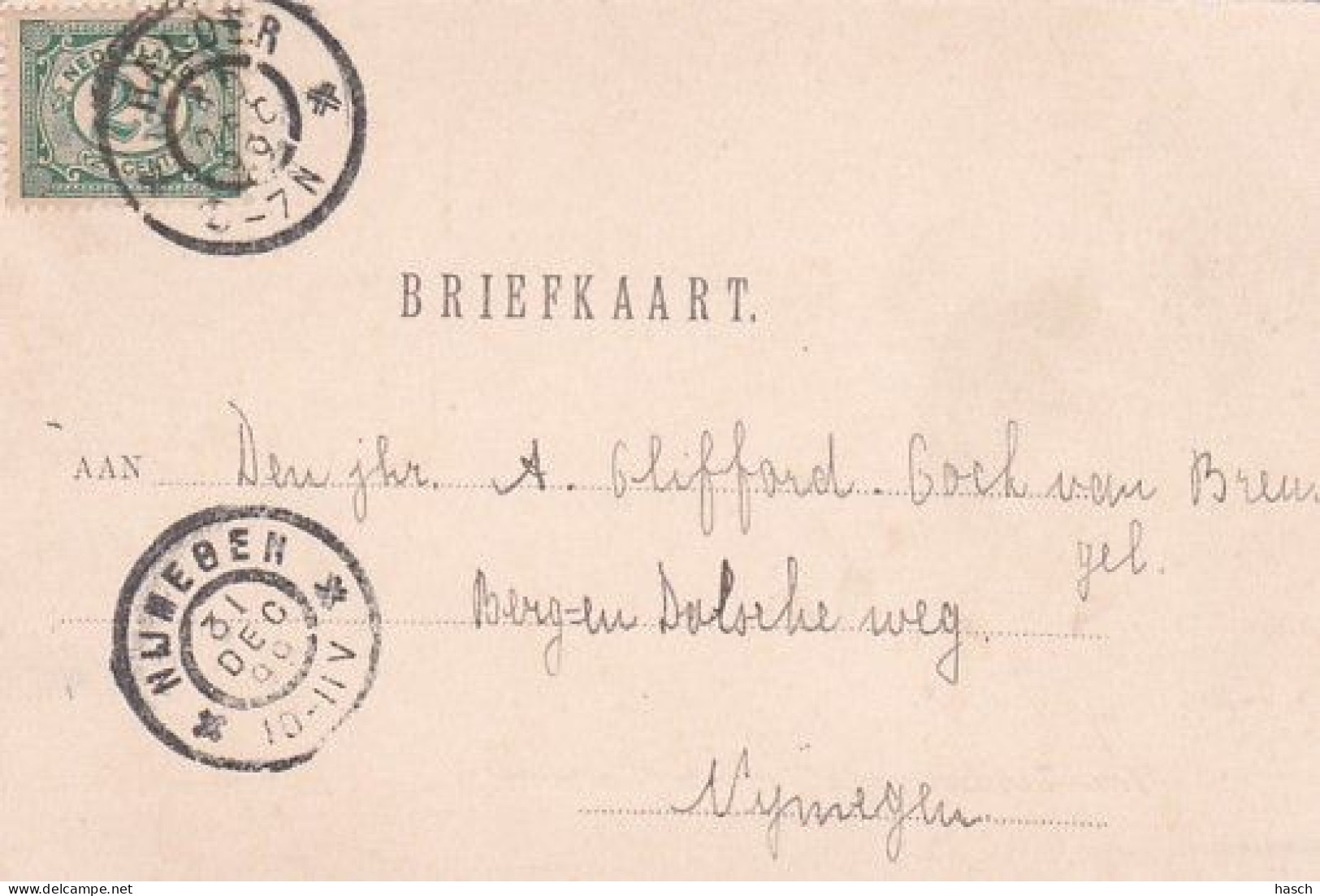 48376Den Helder, Kon Instituut Van De Marine Te Willemsoord. (poststempel 1899) - Den Helder