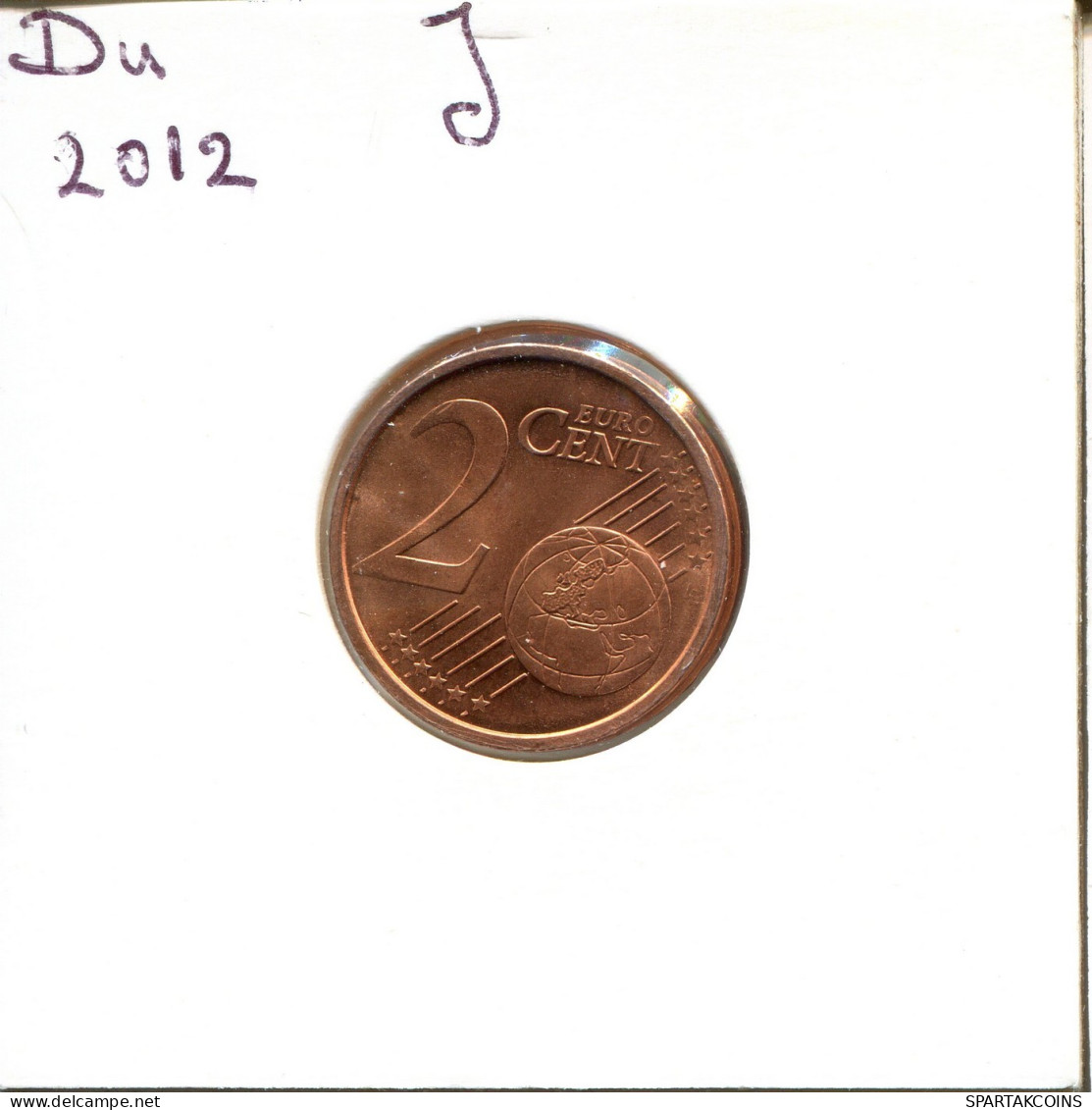 2 EURO CENTS 2012 ALEMANIA Moneda GERMANY #EU147.E.A - Alemania